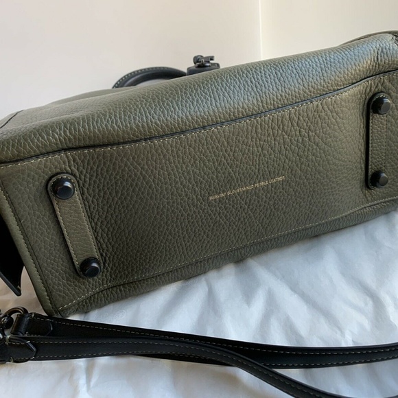SOLD $700 _COACH Leather Rogue 30 Crossbody - Picture 6 of 8